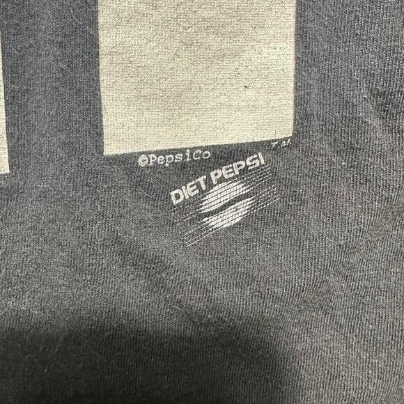 Vintage 90s Single Stitch Pepsi Promo Tee Black "Uh Huh Got The Right One" Shirt - Picture 2 of 4
